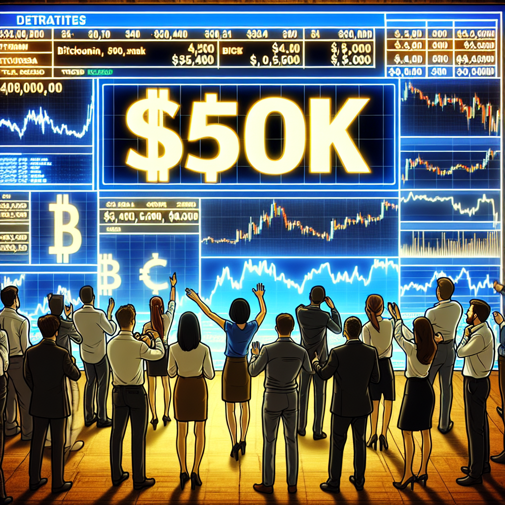 Bitcoin traders set $50K price target based on derivatives data